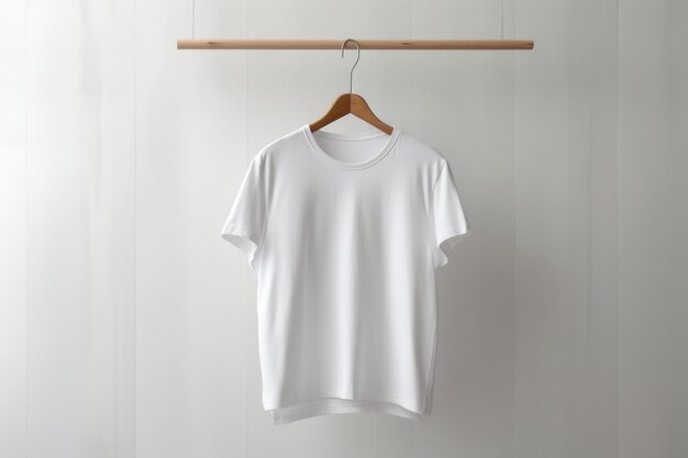 maquette de tshirt blanc