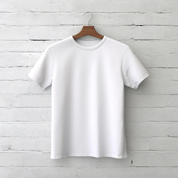 maquette d'un tshirt blanc