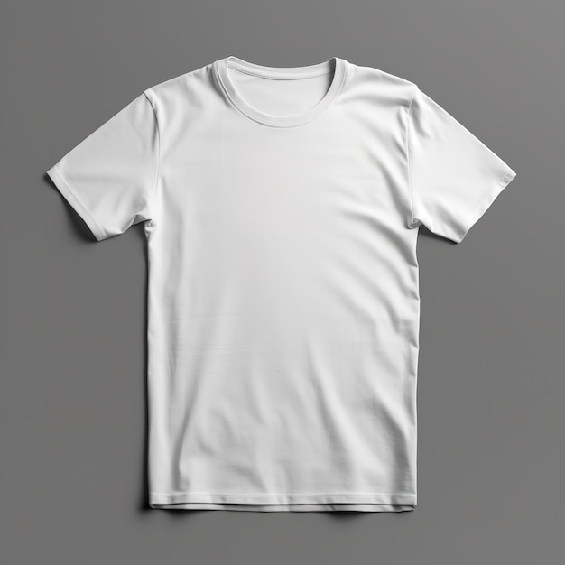 maquette d'un tshirt blanc