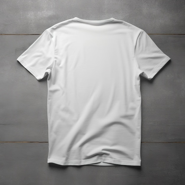 maquette d'un tshirt blanc