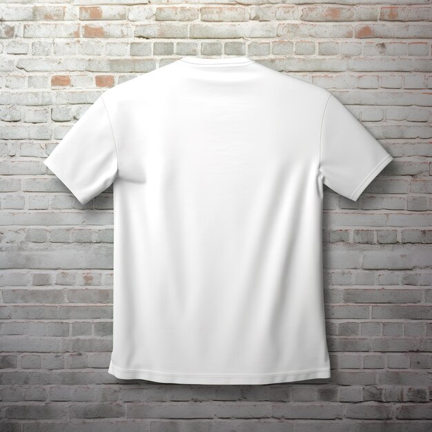 maquette d'un tshirt blanc