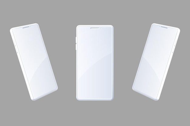 maquettes de smartphone vierges