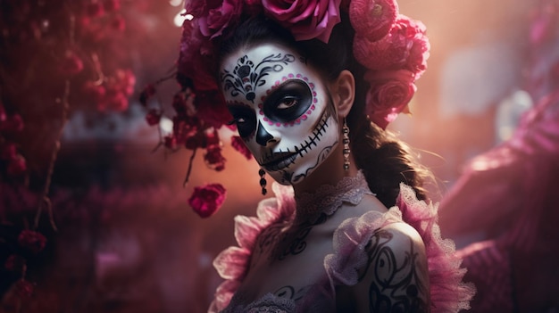 Le maquillage élégant de Catrina