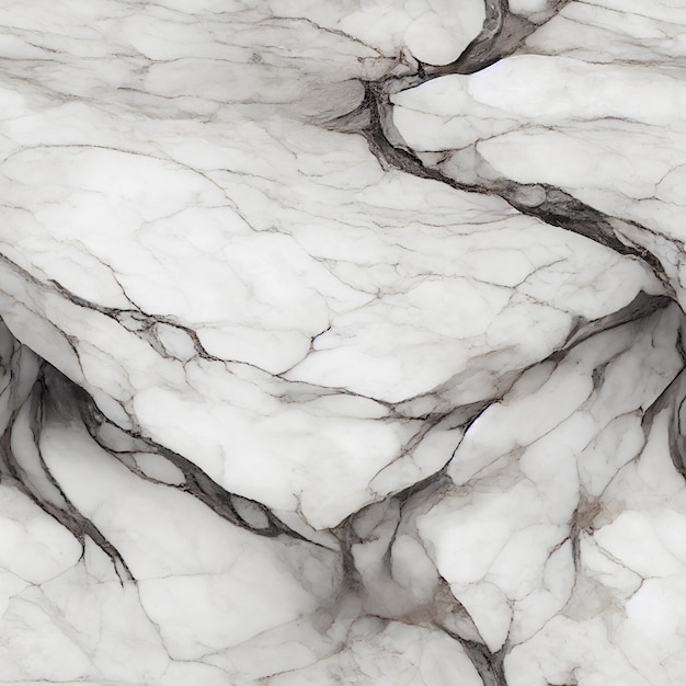 Marbre blanc avec des couches grises texture transparente élégante pierre motif répétitif illustration détaillée fond naturel