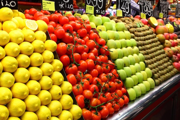 marché aux fruits