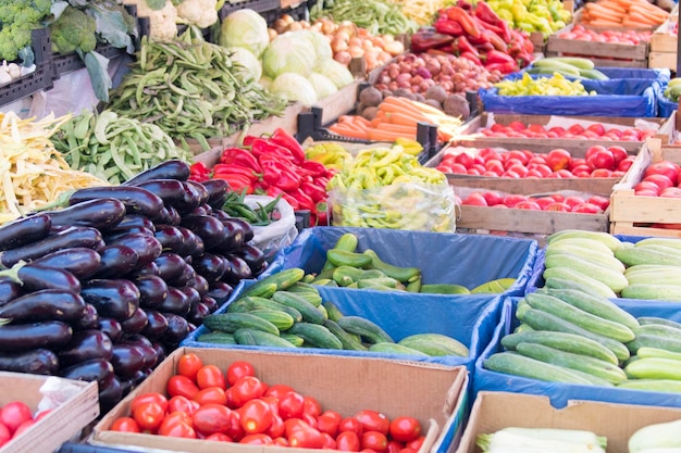 marché aux légumes