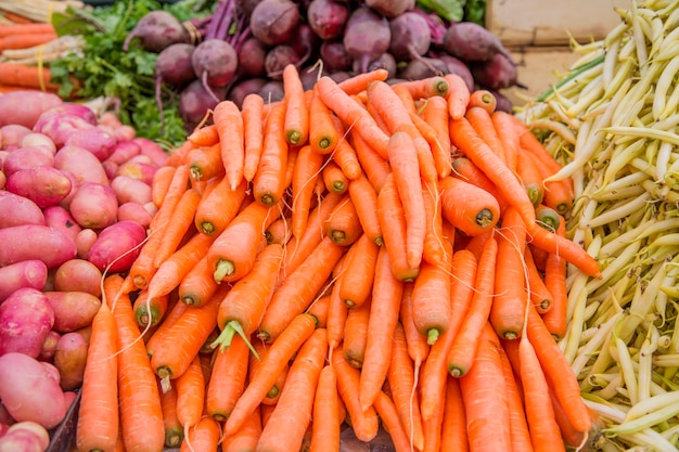 Marché de légumes