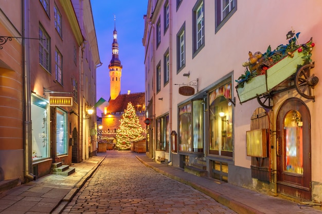 Marché de Noël à Tallinn, Estonie