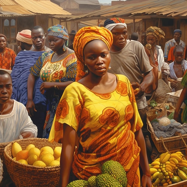 Marché traditionnel asiatique