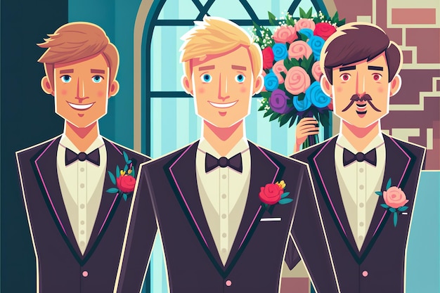 Mariage homosexuel masculin