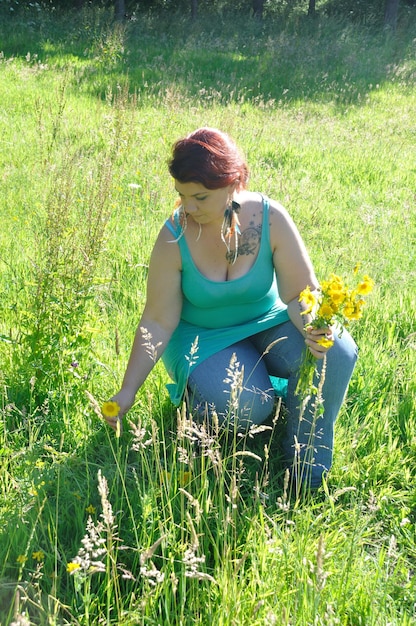 Photo marion à la campagne