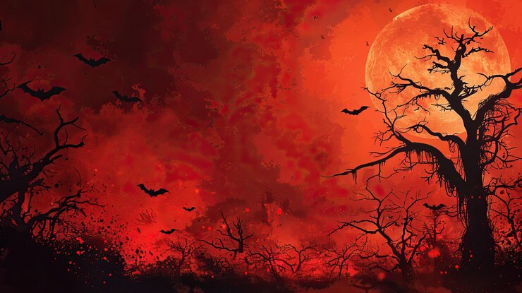 Photo le marketing d'halloween avec notre arrière-plan minimaliste
