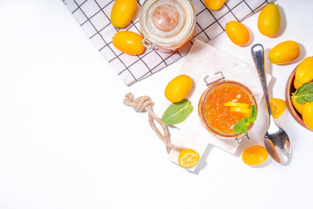 Marmelade de confiture de kumquat