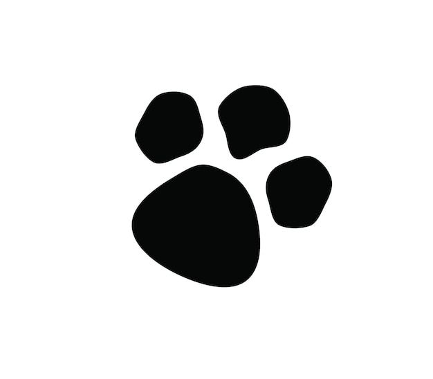 marque du pied de l'animal