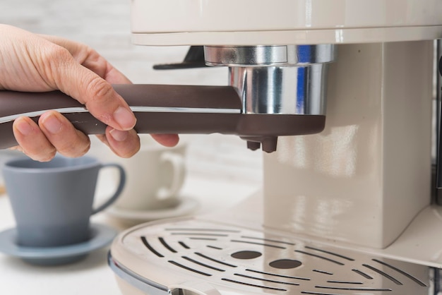 Marqueur de café professionnel à la maison