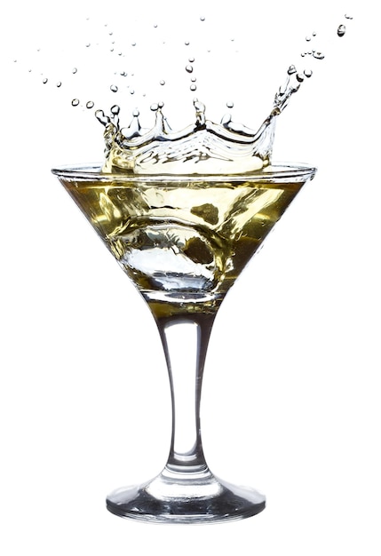 Martini éclaboussant