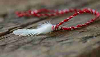 Photo un martisor avec un petit