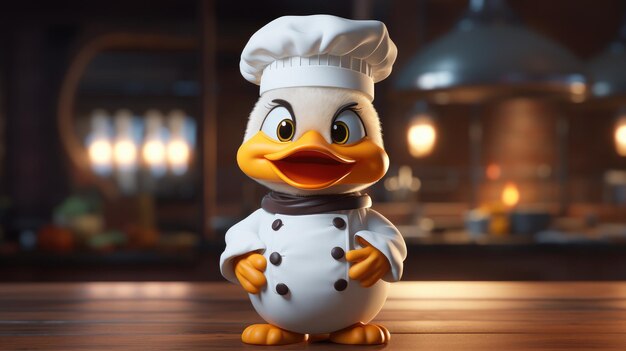 La mascotte du chef est le papier peint HD tendance 8K4K2K