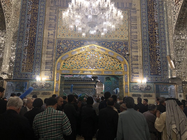 Mashhad Iran Le sanctuaire de l'imam Reza Holly Mosquée de l'islam chiite