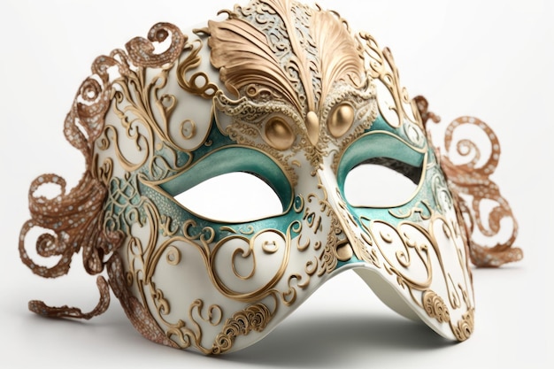 Masque de carnaval de Venise Créé avec la technologie IA générative