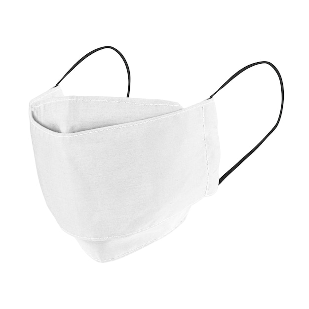 Masque facial autocollant png fond transparent