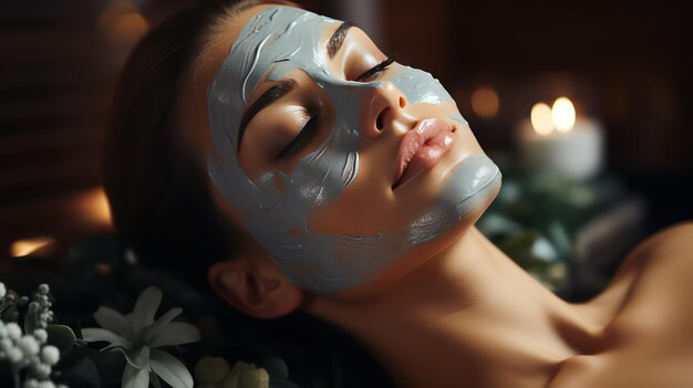 masque facial féminin