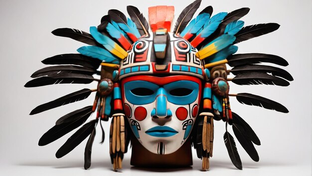 Masque Hopi Kachina Culture amérindienne Art ancien