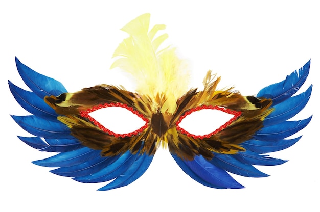 masque à plumes