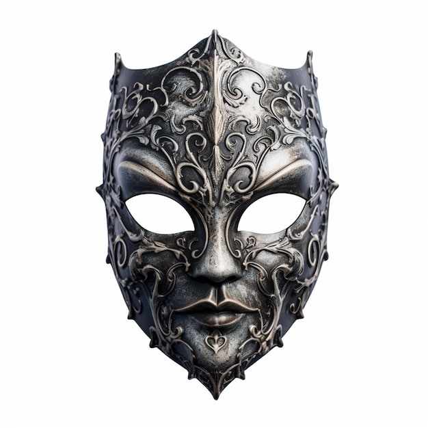 Un masque qui dit 'le mot' dessus