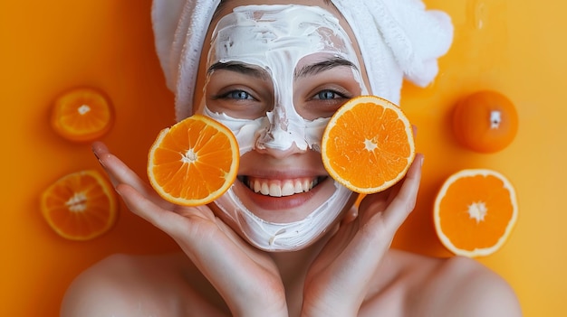 Masque à vitamine C contre le vieillissement