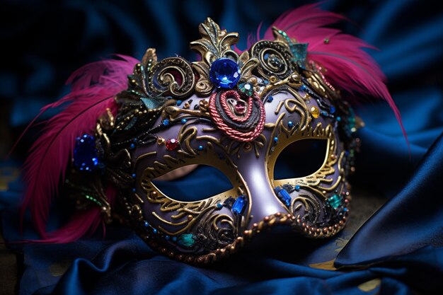 Les masques du carnaval.