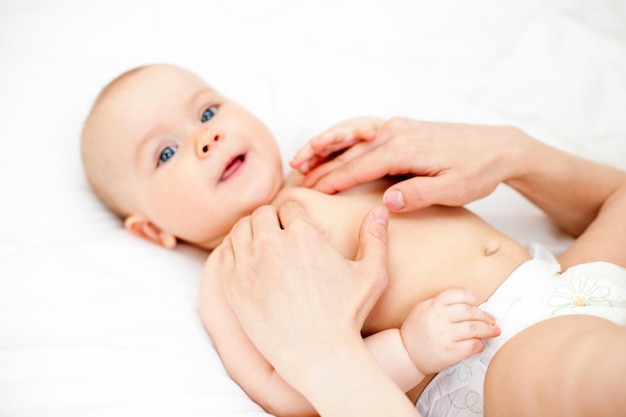 Massage de bébé