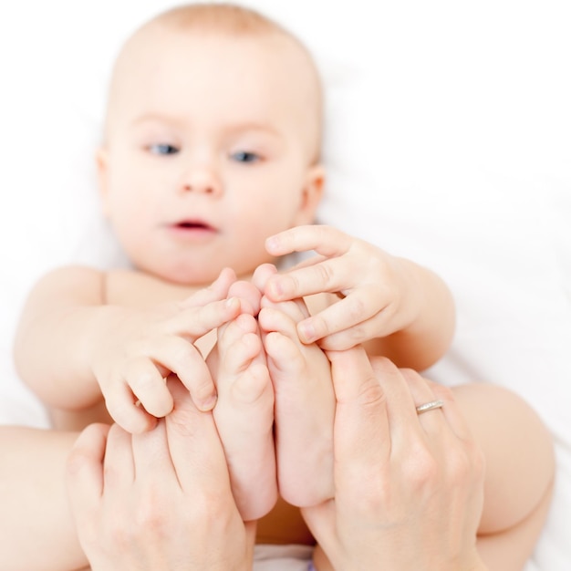 Massage des pieds