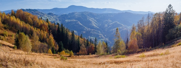 Massif rocheux dans les Carpates