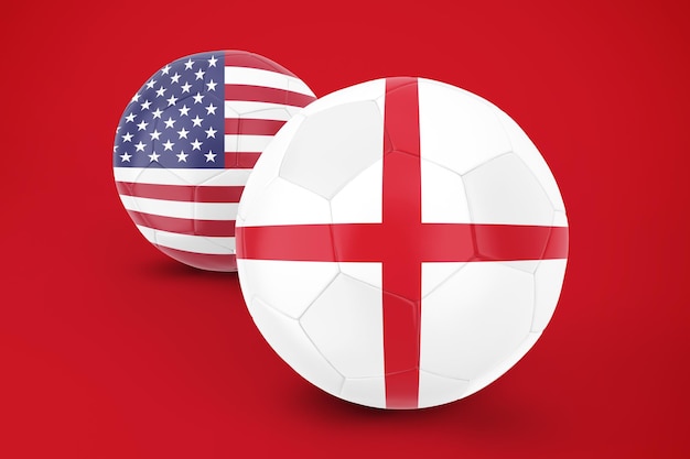 Match Angleterre VS États-Unis