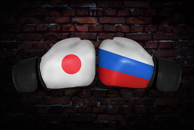 Un match de boxe entre les États-Unis et la Russie