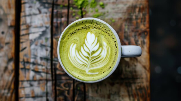 Le matcha latte jaune est une IA générative.