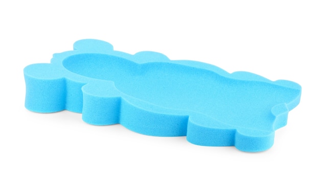 Matelas en mousse pour enfants sur fond blanc