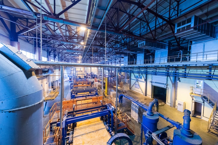 Photo matériel pour l&#39;industrie de la production de fibre de verre à la fabrication