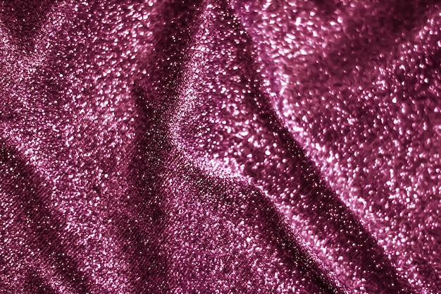 Matériel de tissu brillant de luxe de fond abstrait de paillettes scintillantes de vacances roses pour la conception glamour et l'invitation festive