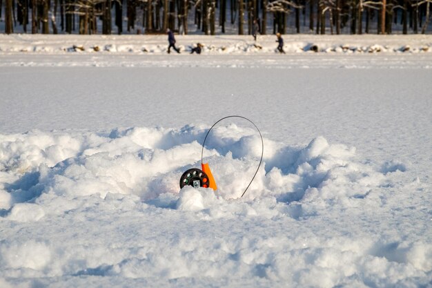 Matériel de trappe à poissons Vent pour la pêche d'hiver