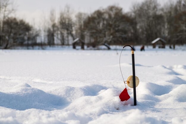 Matériel de trappe à poissons Vent pour la pêche d'hiver