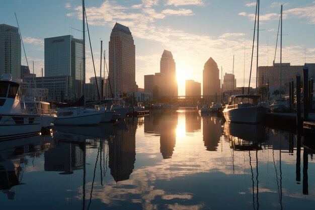 Matin de Tampa Généré par l'IA