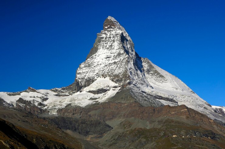 Photo le matterhorn, le mont cervin, le zermatt, le valais, la suisse