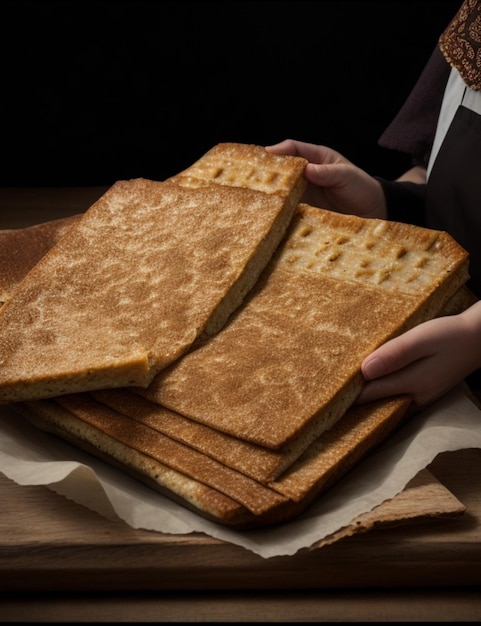 Matzah (matzah) ou