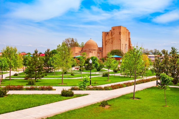 Photo mausolée dorus saodat jahangir à shakhrisabz