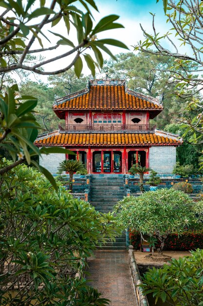 Le mausolée de Mang Minh à Hue, au Vietnam