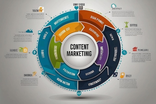 Photo maximisation de la portée essentiels du cycle de marketing de contenu