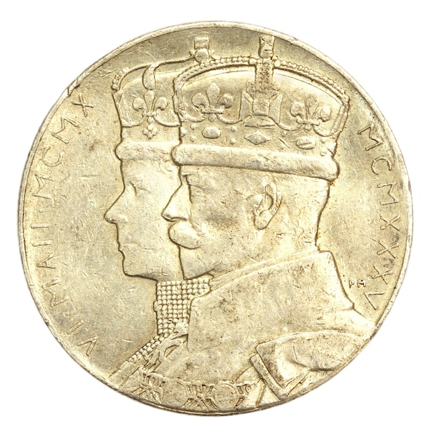 Médaillon du jubilé d'argent du roi George V 1935