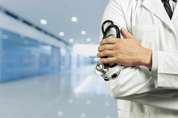 Un médecin à l'hôpital